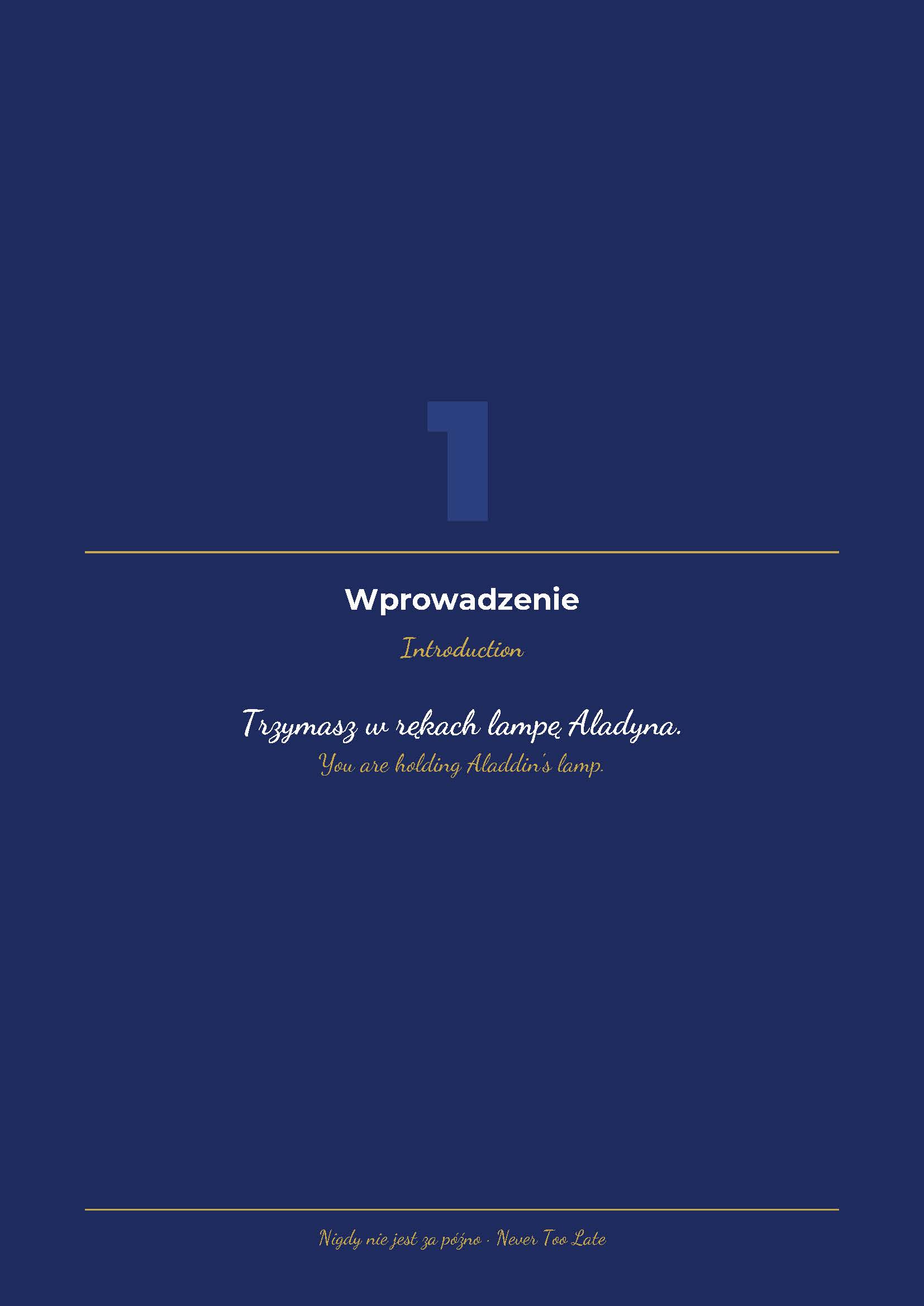 Ebook Nigdy nie jest za późno